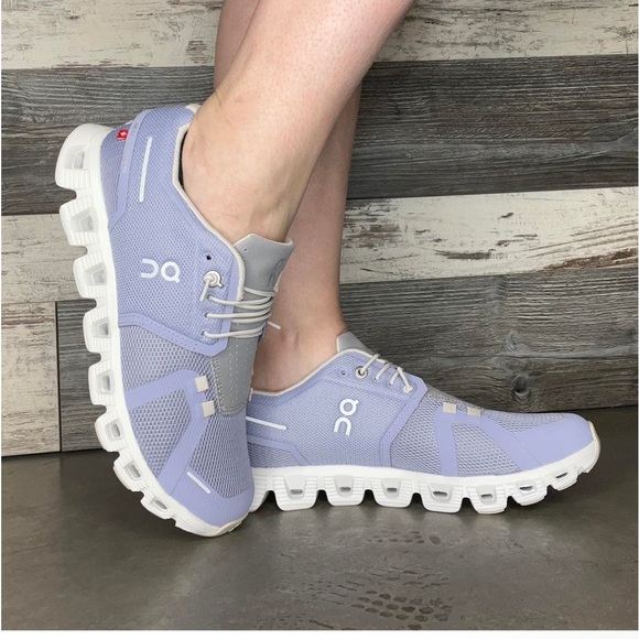 On Running On Cloud 5 Color: Nimbus/Alloy women 9.5 gently used - Picture 2 of 16